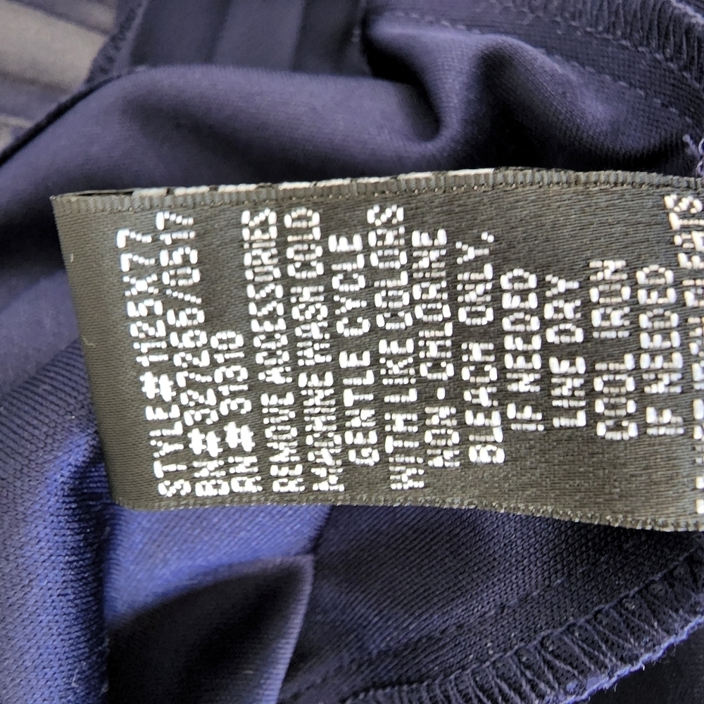A. BYER Blue Pleated Scoop Neck Dress Size M - Picture 9 of 9